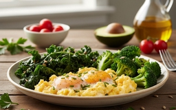 Phát hiện sức mạnh chống ung thư từ chất dinh dưỡng có trong trứng và rau quả