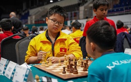 Kỳ thủ nhí Việt Nam bứt phá ngoạn mục giành á quân U.10 cờ vua thế giới