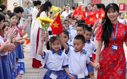 Náo nức lễ khai giảng đặc biệt