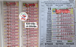 Xổ số miền Nam ngày 5 tháng 9: Đại lý bán 14 tờ trúng 420 triệu đài Trà Vinh
