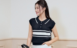 Quần ống rộng, váy dài và áo polo dệt kim, cặp đôi mới của mùa