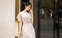 Nét dịu dàng, lãng mạn lên ngôi với váy maxi