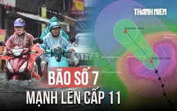 Bão số 7 (Tapah) mạnh lên cấp 11, miền Bắc có nơi mưa lớn trên 300 mm