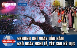 Toàn cảnh 17h: Không khí ngày đầu năm ở 3 miền | Năm 2026 người lao động có số ngày nghỉ lễ, tết cao kỷ lục