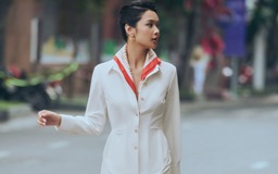 Màu trắng 'cloud dancer' lên ngôi: Mặc gì để an yên trong năm 2026?