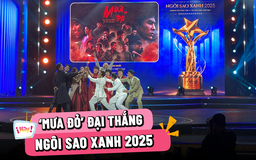 ‘Mưa đỏ’ đại thắng, Steven Nguyễn - Lê Hạ Anh gây chú ý tại Ngôi sao xanh