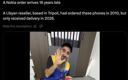 Lô hàng điện thoại Nokia được chuyển đến người nhận sau 16 năm