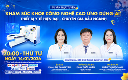 Khám sức khỏe công nghệ cao ứng dụng AI - thiết bị y tế hiện đại