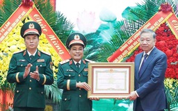 Tổng Bí thư trao danh hiệu Anh hùng LLVT nhân dân tặng Tổng cục Hậu cần - Kỹ thuật