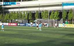 Highlight Trường CĐ Công thương TP.HCM (HUIT) 0-4 Trường ĐH Sư phạm TDTT TP.HCM (UPES): Cựu vương áp đảo