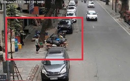 Công an Hà Nội 'phạt nguội' nhiều trường hợp đổ rác bừa bãi, lấn chiếm vỉa hè