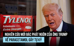 Ông Trump nói paracetamol gây tự kỷ, kết quả nghiên cứu bác bỏ