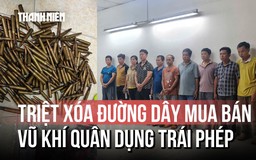 Triệt xóa đường dây tàng trữ, mua bán trái phép vũ khí quân dụng