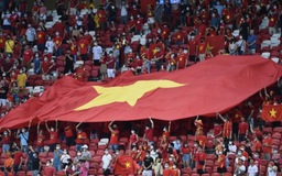 Đại kỳ Việt Nam tiếp lửa thầy trò HLV Kim Sang-sik đấu bán kết châu Á: Quyết thắng U.23 Trung Quốc