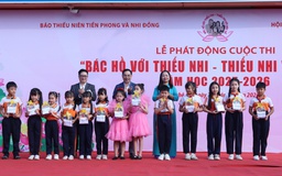 Phát động cuộc thi Bác Hồ với thiếu nhi - Thiếu nhi với Bác Hồ