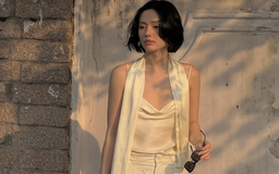 Diện nguyên set đồ màu trắng khẳng định gu thẩm mỹ tối giản tinh tế