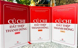 TP.HCM công bố bộ sách 'Củ Chi - đất thép thành đồng'