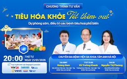 Tiêu hóa khỏe Tết thêm vui: Dự phòng sớm, điều trị các bệnh tiêu hóa phổ biến