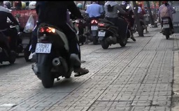 Danh sách xe máy bị CSGT phạt nguội lỗi đi trên vỉa hè ở Gò Vấp cũ