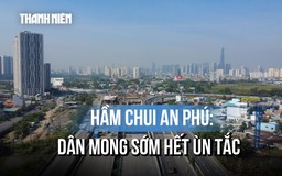 [FLYCAM] Hầm chui nút giao An Phú hiện trạng ra sao sát ngày thông xe?