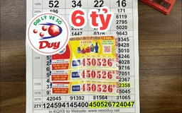 Trúng 6 tỉ đồng xổ số miền Nam, 4 anh em đi lãnh tiền trong đêm