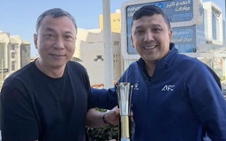 AFC nhờ Chủ tịch VFF Trần Quốc Tuấn mang Cúp 'Vua phá lưới' châu Á về Việt Nam cho Đình Bắc