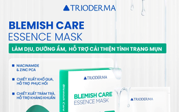 Trioderma ra mắt dòng mask mới dành riêng cho da dầu mụn cùng công thức đột phá