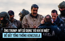 Ông Trump hé lộ vũ khí bí ẩn 'khóa tay' phòng không Venezuela