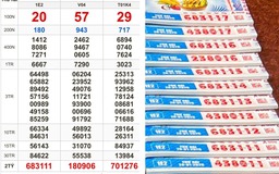 Trúng số kỷ lục 154 tờ xổ số miền Nam: Nhiều người cùng đi lãnh thưởng