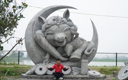 Thêm linh vật Ngựa Thương vừa lộ diện, chưa lên màu đã khiến dân mạng 'rần rần'