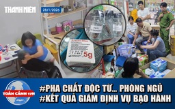 Toàn cảnh 17h: Quy trình pha chất độc thủ công từ phòng ngủ | Tình trạng cụ bà bị giúp việc bạo hành