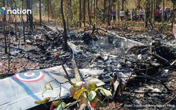 Máy bay quân sự Thái Lan rơi, 2 phi công thiệt mạng