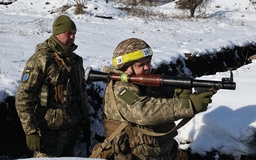 Chiến sự Ukraine khắc nghiệt giữa băng giá