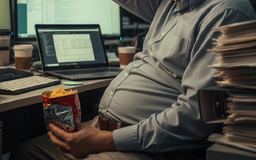 Vì sao stress khiến mỡ bụng tăng dù không ăn nhiều?