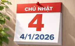 Hôm nay 4.1 là chủ nhật đầu tiên năm 2026: Ngày gì mà nhiều người quan tâm?