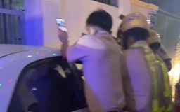 CSGT TP.HCM truy bắt thanh niên đánh tài xế, cướp taxi công nghệ
