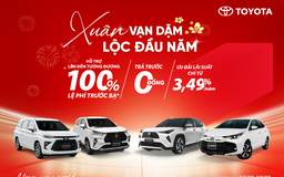 Toyota tung ưu đãi lớn tháng 1: Tri ân khách hàng, chào mừng năm mới