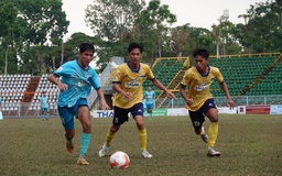 Trường ĐH Cửu Long cố gắng lập 'kỳ tích' tại TNSV THACO cup 2026