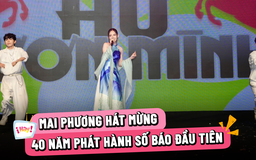 Mai Phương hát 'Hò Vươn Mình' mừng sinh nhật 40 năm Báo Thanh Niên