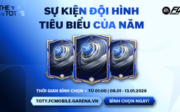 FC Mobile Việt Nam lần đầu ra mắt bình chọn Team of the Year 2026