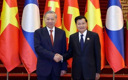 Tổng Bí thư Tô Lâm gửi thư chúc mừng ông Thongloun Sisoulith tái đắc cử Tổng Bí thư Lào