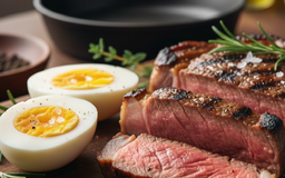 Trứng với thịt đỏ: Loại nào tốt cho đường huyết hơn?