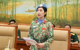 2 nữ quân nhân Việt Nam nhận nhiệm vụ gìn giữ hòa bình Liên Hiệp Quốc