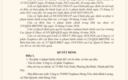 Công ty Traphaco bị phạt 160 triệu do vi phạm hành chính liên quan nhiều lô thuốc