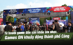 Từ booth game đến sân khấu âm nhạc, Games ON khuấy động thành phố Cảng