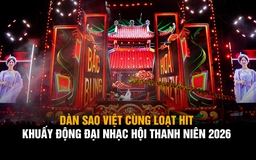 Dàn sao cùng loạt hit khuấy động Đại nhạc hội thanh niên 2026 