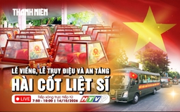 Lễ viếng, truy điệu hài cốt anh hùng liệt sĩ được tìm kiếm, quy tập tại công viên Lê Thị Riêng