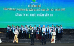 19 sản phẩm của TH true MILK đạt Thương hiệu quốc gia 2026