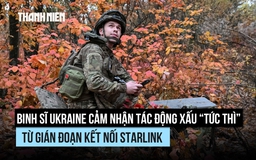 Binh sĩ Ukraine cảm nhận tác động xấu 'tức thì' từ gián đoạn kết nối Starlink