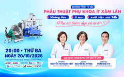 Phẫu thuật phụ khoa ít xâm lấn: Không đau, ít sẹo, phục hồi nhanh